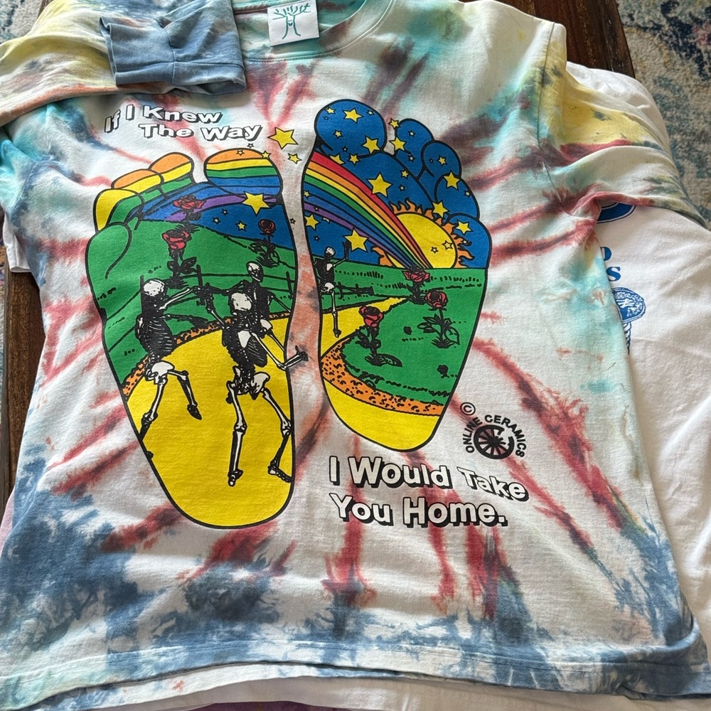Online ceramics Grateful Dead Ripple long sleeve tee